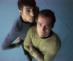 Avantgarde einer egalitären Differenzpolitik: Capt. Kirk & Mr. Spock.