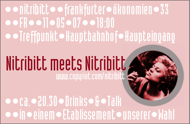 Nit-Flyer: Nitribitt meets Nitribitt